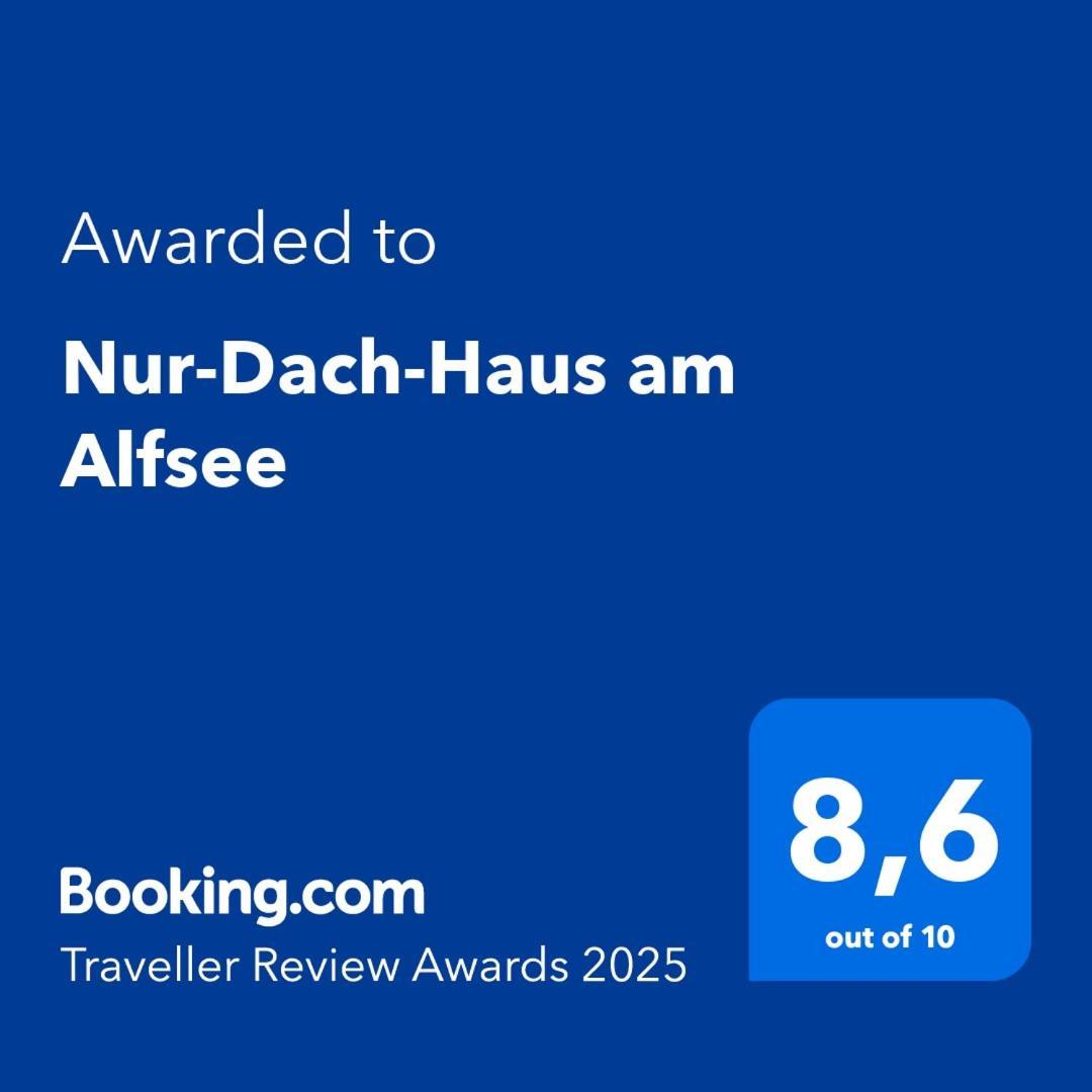 Nur-Dach-Haus Am Alfsee Rieste Zewnętrze zdjęcie