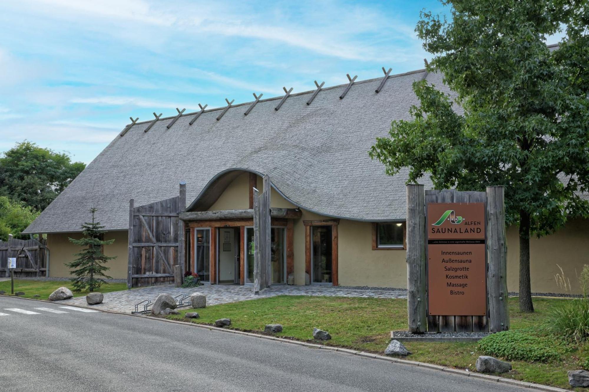 Nur-Dach-Haus Am Alfsee Rieste Zewnętrze zdjęcie